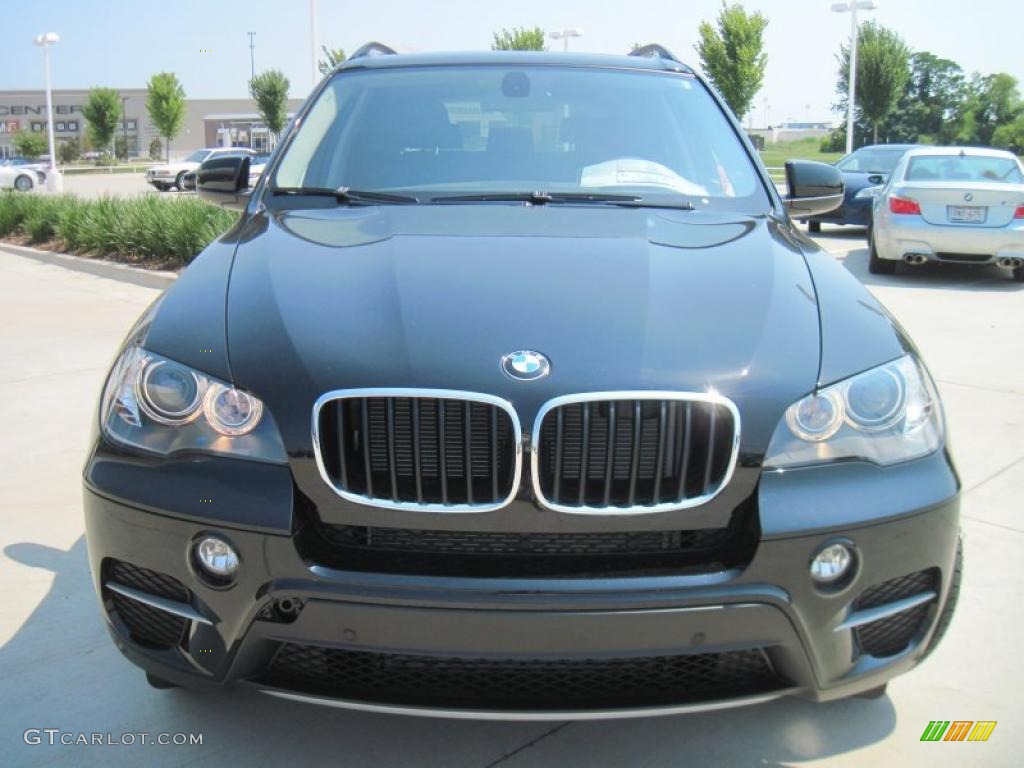 2011 X5 xDrive 35i - Black Sapphire Metallic / Black photo #5