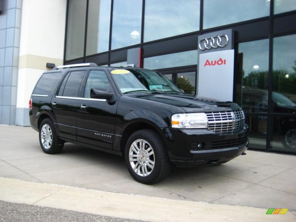 2008 Navigator Limited Edition 4x4 - Black / Stone/Charcoal Black photo #1