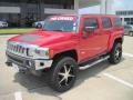 2007 Victory Red Hummer H3   photo #1