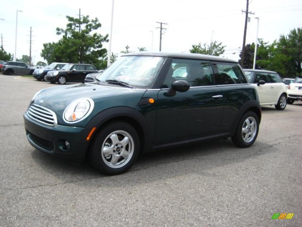 British Racing Green Metallic Mini Cooper