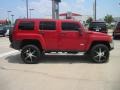 2007 Victory Red Hummer H3   photo #4