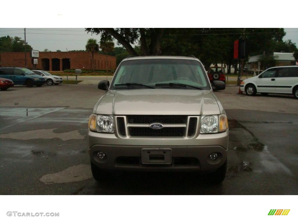 2003 Explorer Sport XLS - Harvest Gold Metallic / Graphite Grey photo #8