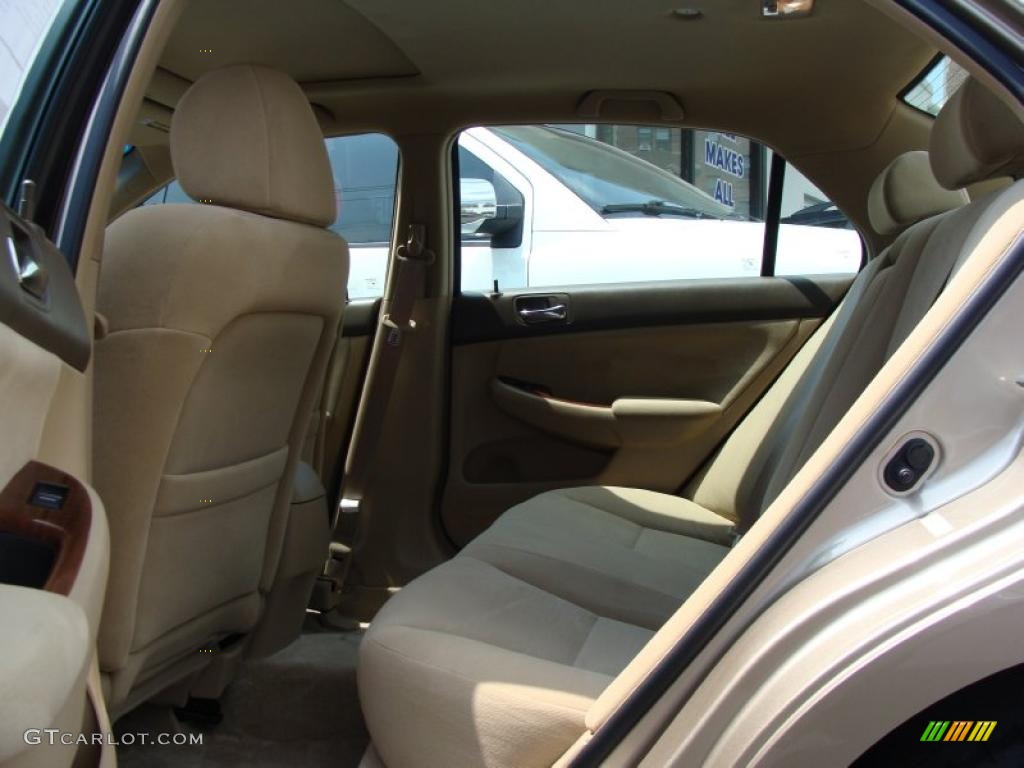 2007 Accord EX Sedan - Desert Mist Metallic / Ivory photo #8