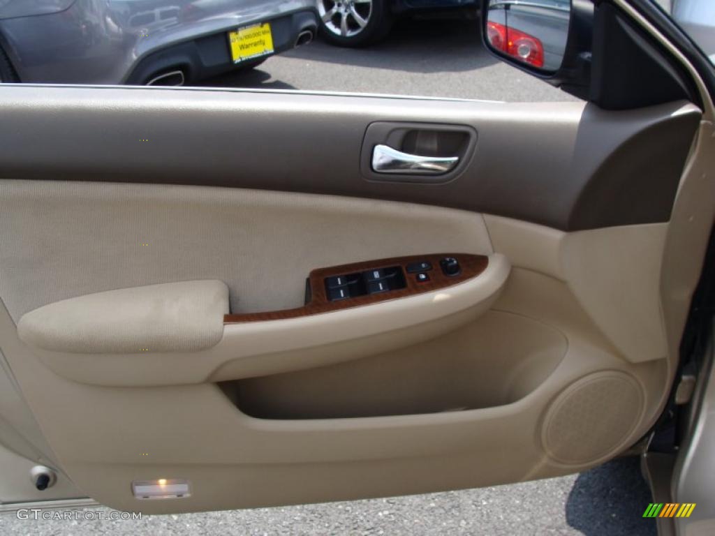 2007 Accord EX Sedan - Desert Mist Metallic / Ivory photo #10
