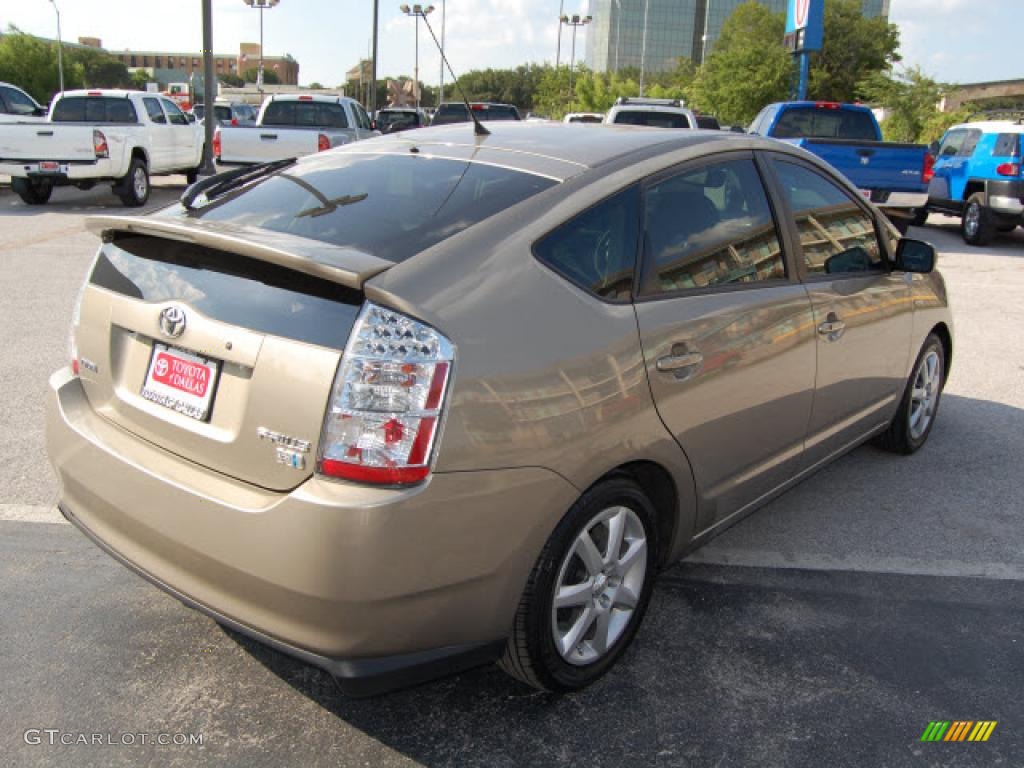 2007 Prius Hybrid Touring - Driftwood Pearl / Bisque Beige photo #5