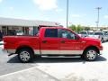 2007 Bright Red Ford F150 XLT SuperCrew  photo #4
