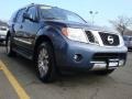 2008 Silverton Blue Nissan Pathfinder LE V8 4x4  photo #12