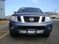 2008 Silverton Blue Nissan Pathfinder LE V8 4x4  photo #13