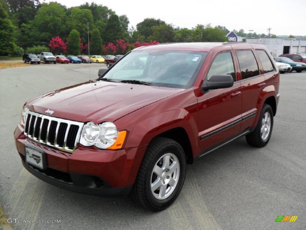 2008 Grand Cherokee Laredo - Red Rock Crystal Pearl / Dark Slate Gray photo #1