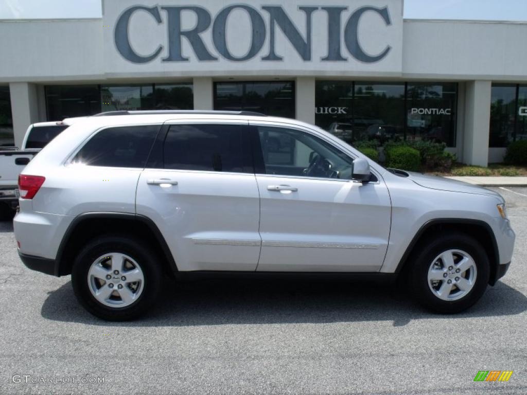 2011 Grand Cherokee Laredo - Bright Silver Metallic / Black photo #1