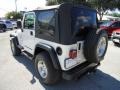 2001 Stone White Jeep Wrangler Sport 4x4  photo #3