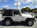 2001 Stone White Jeep Wrangler Sport 4x4  photo #9