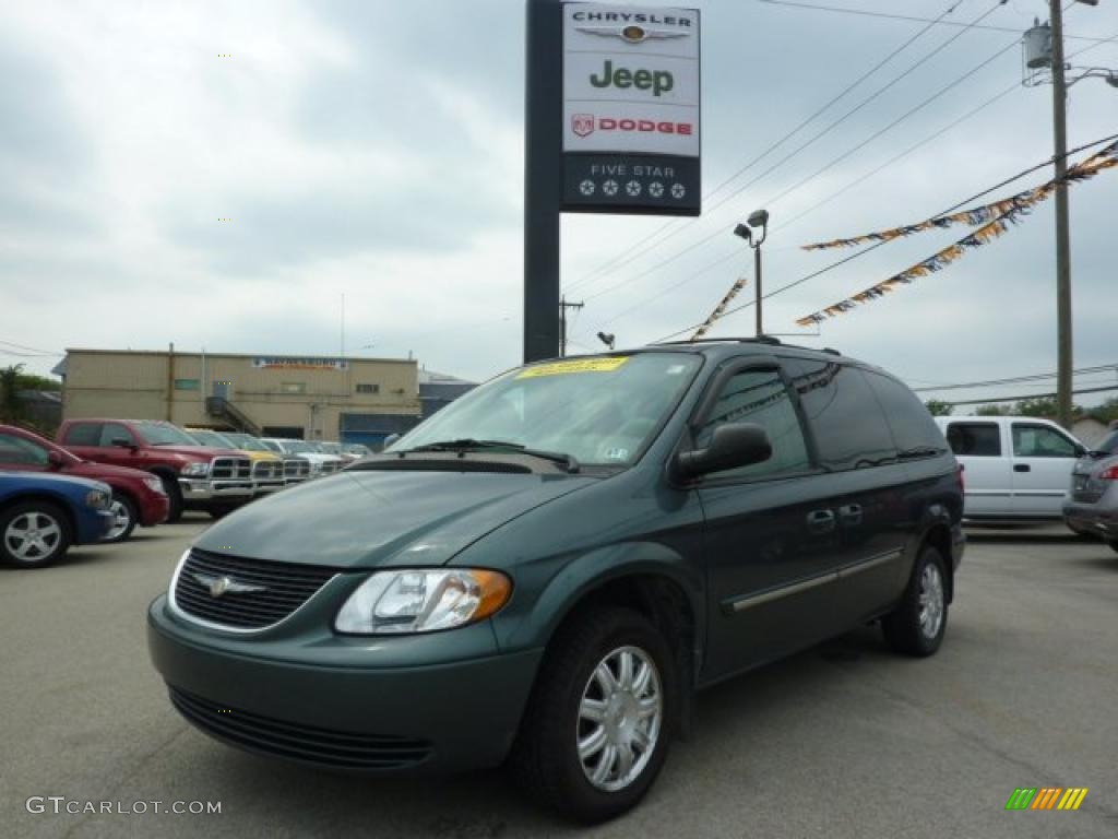 Onyx Green Pearlcoat Chrysler Town & Country