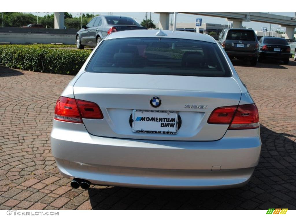 2007 3 Series 328i Coupe - Titanium Silver Metallic / Grey photo #4