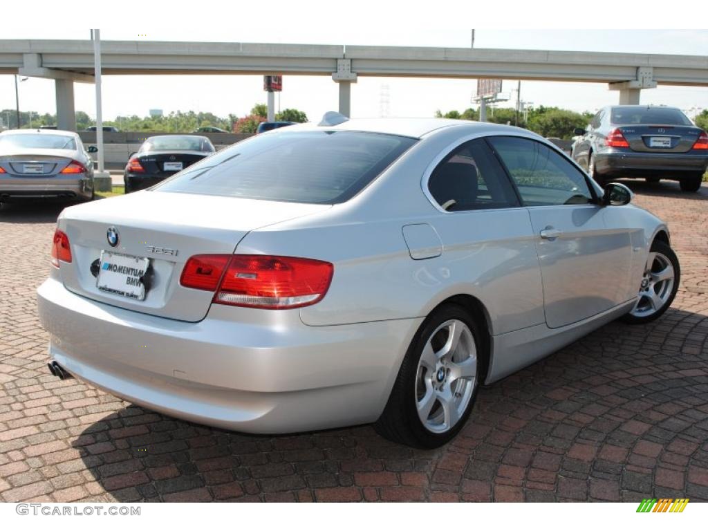 2007 3 Series 328i Coupe - Titanium Silver Metallic / Grey photo #5