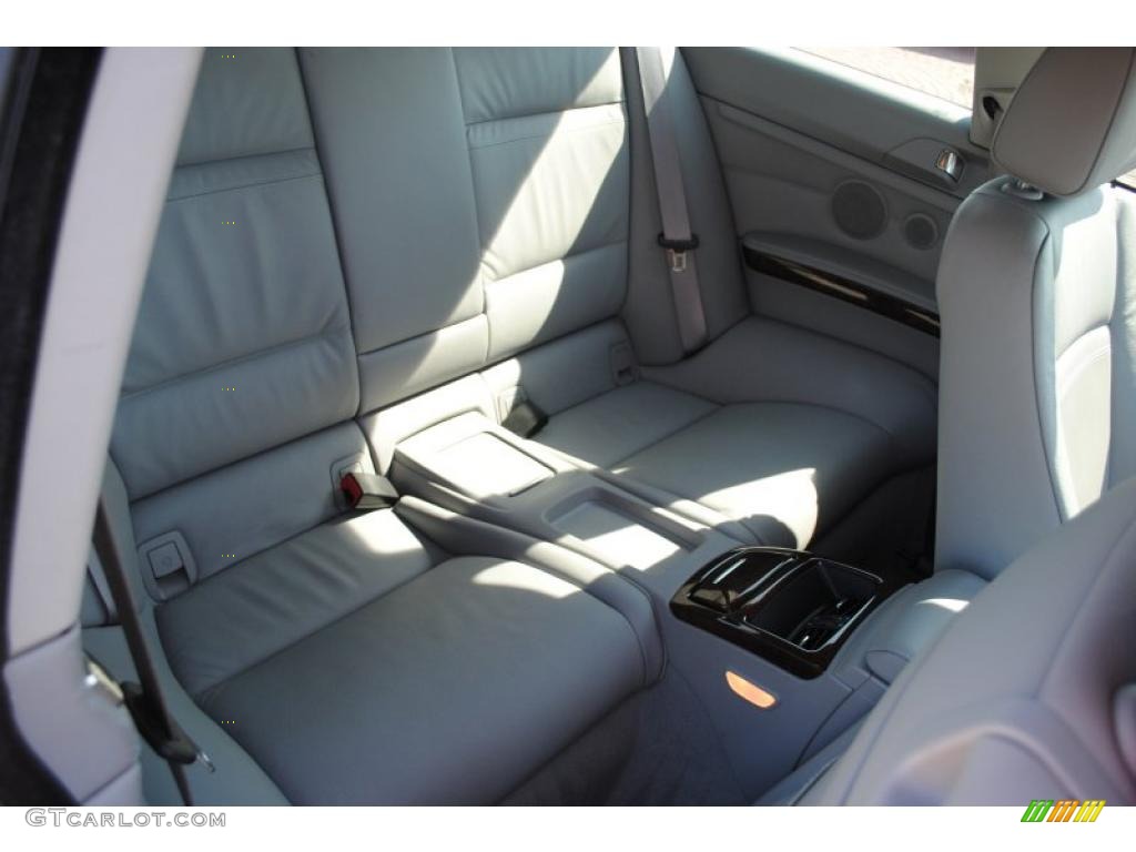 2007 3 Series 328i Coupe - Titanium Silver Metallic / Grey photo #10