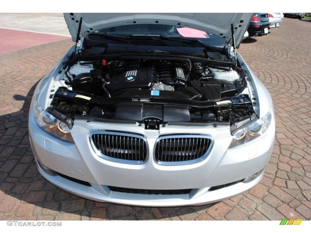 2007 3 Series 328i Coupe - Titanium Silver Metallic / Grey photo #19