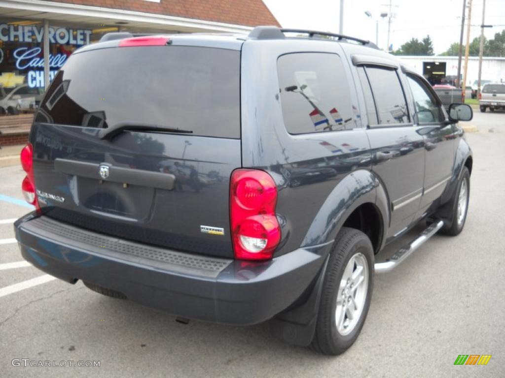 2007 Durango SLT 4x4 - Steel Blue Metallic / Dark Slate Gray/Light Slate Gray photo #3