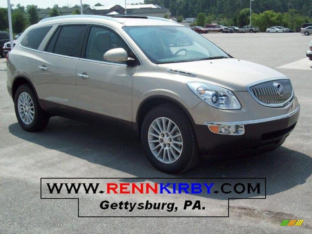 2011 Enclave CXL AWD - Gold Mist Metallic / Cashmere/Cocoa photo #1