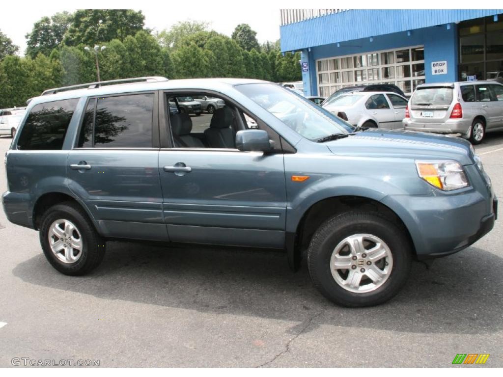 2008 Pilot Value Package 4WD - Steel Blue Metallic / Gray photo #4