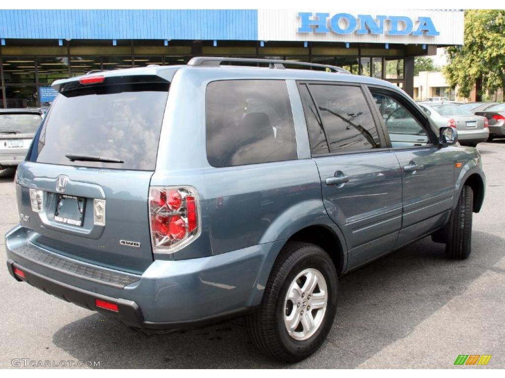 2008 Pilot Value Package 4WD - Steel Blue Metallic / Gray photo #5