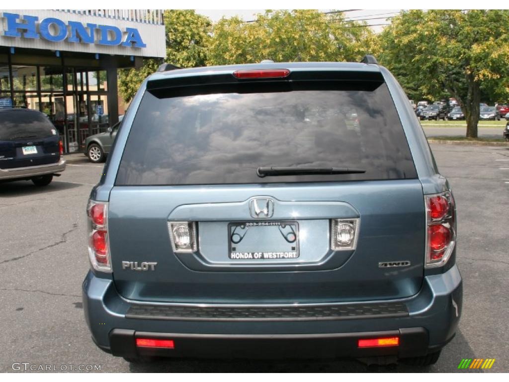 2008 Pilot Value Package 4WD - Steel Blue Metallic / Gray photo #6