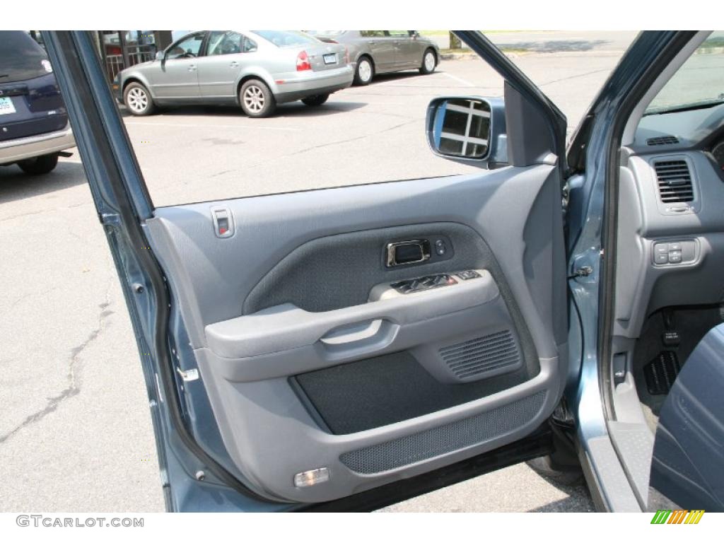 2008 Pilot Value Package 4WD - Steel Blue Metallic / Gray photo #13