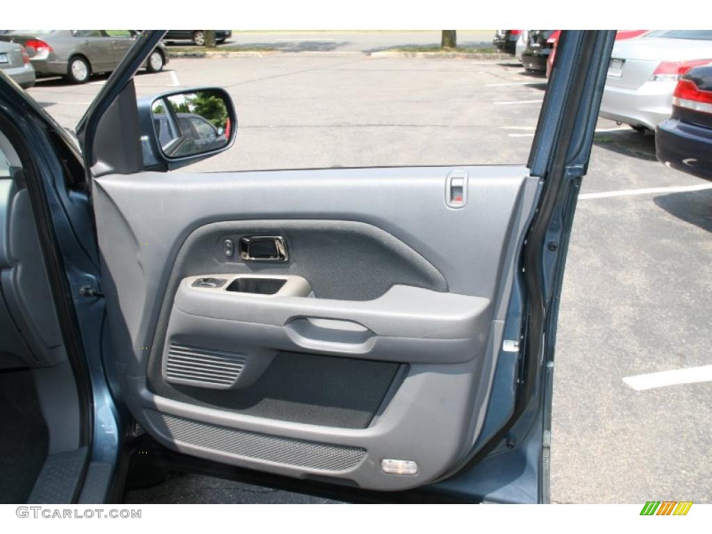 2008 Pilot Value Package 4WD - Steel Blue Metallic / Gray photo #16
