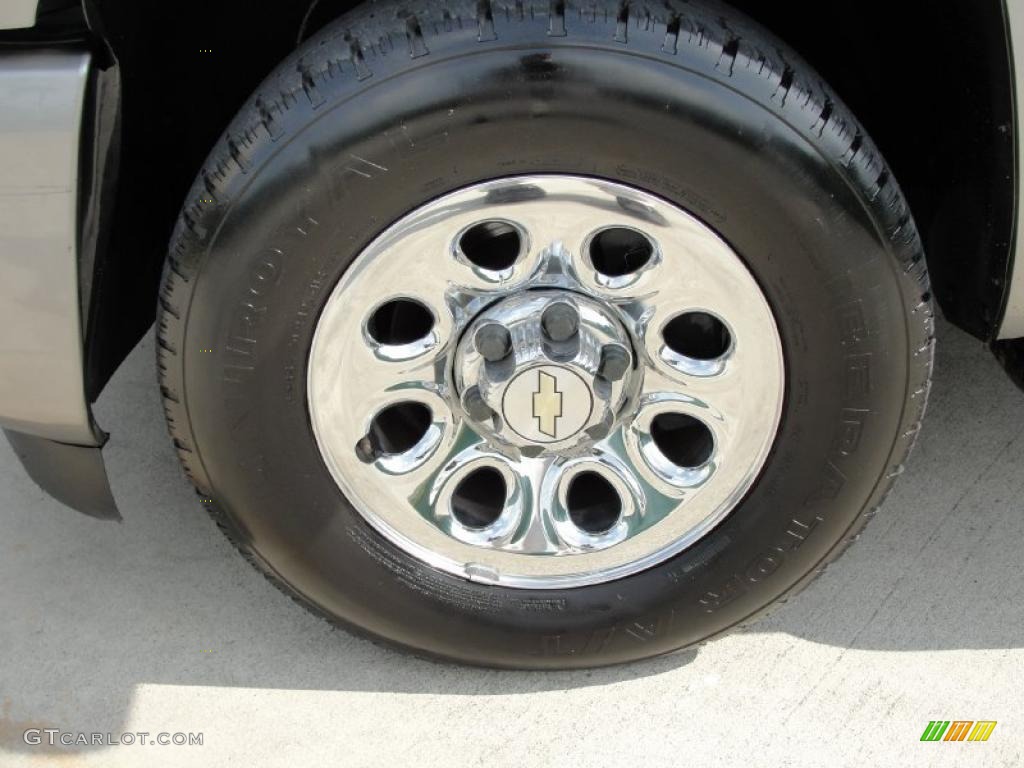 2007 Silverado 1500 LS Regular Cab - Graystone Metallic / Dark Charcoal photo #14