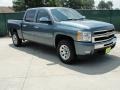 2009 Blue Granite Metallic Chevrolet Silverado 1500 LT Crew Cab  photo #1