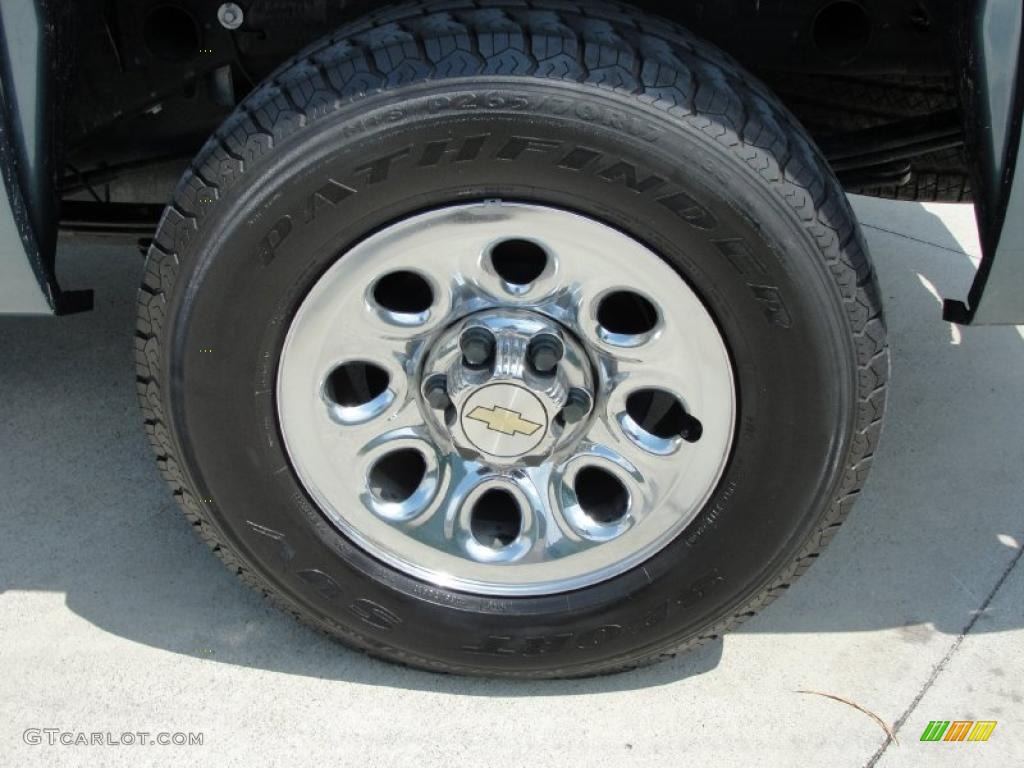 2009 Silverado 1500 LT Crew Cab - Blue Granite Metallic / Dark Titanium photo #14