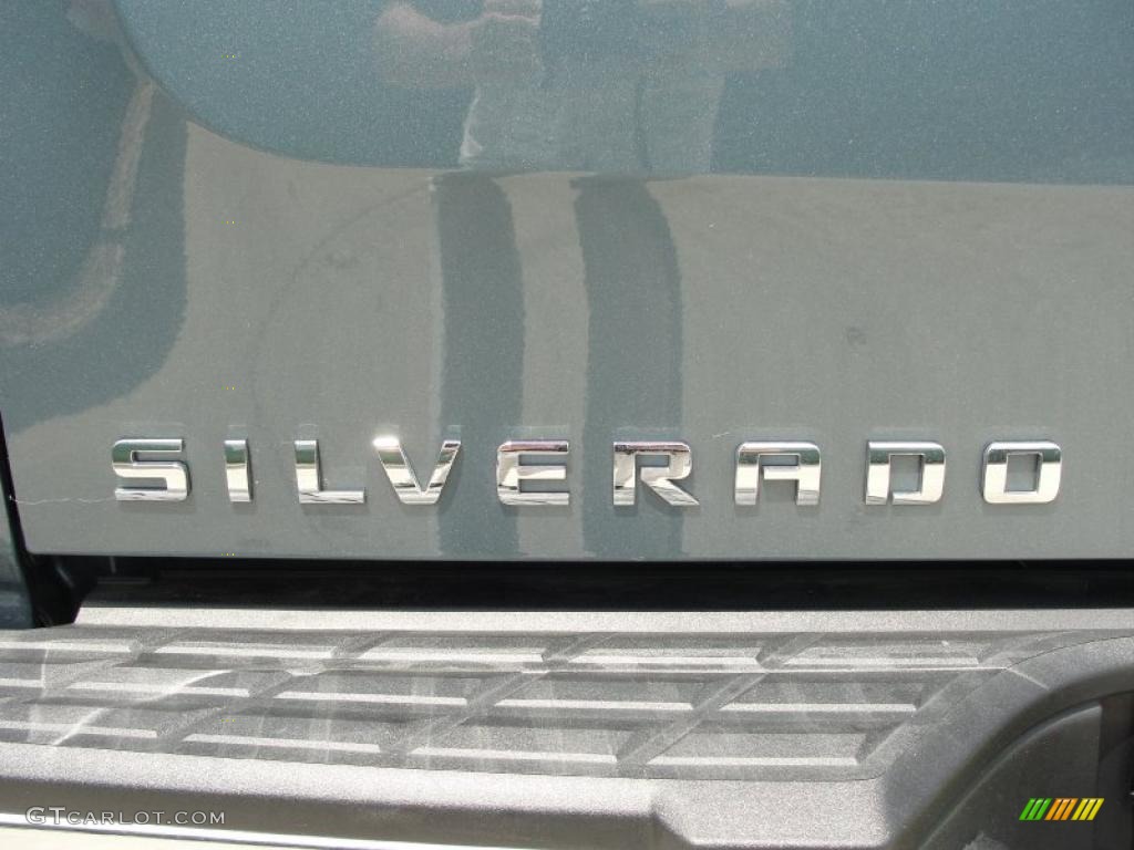 2009 Silverado 1500 LT Crew Cab - Blue Granite Metallic / Dark Titanium photo #21