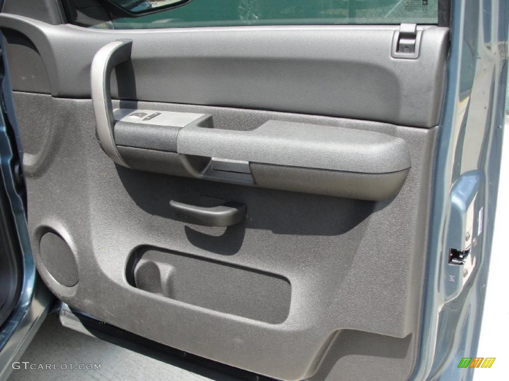 2009 Silverado 1500 LT Crew Cab - Blue Granite Metallic / Dark Titanium photo #26