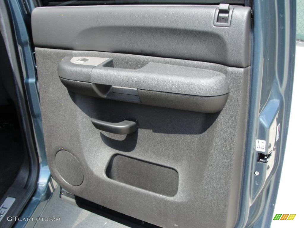 2009 Silverado 1500 LT Crew Cab - Blue Granite Metallic / Dark Titanium photo #30