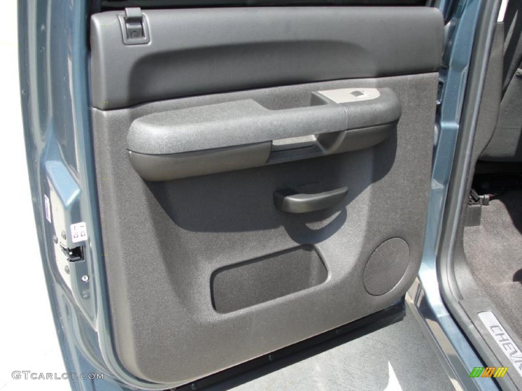 2009 Silverado 1500 LT Crew Cab - Blue Granite Metallic / Dark Titanium photo #32