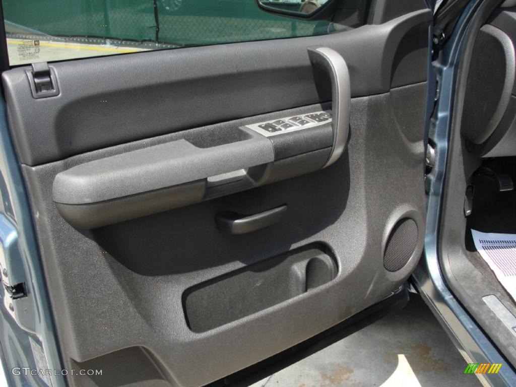 2009 Silverado 1500 LT Crew Cab - Blue Granite Metallic / Dark Titanium photo #34