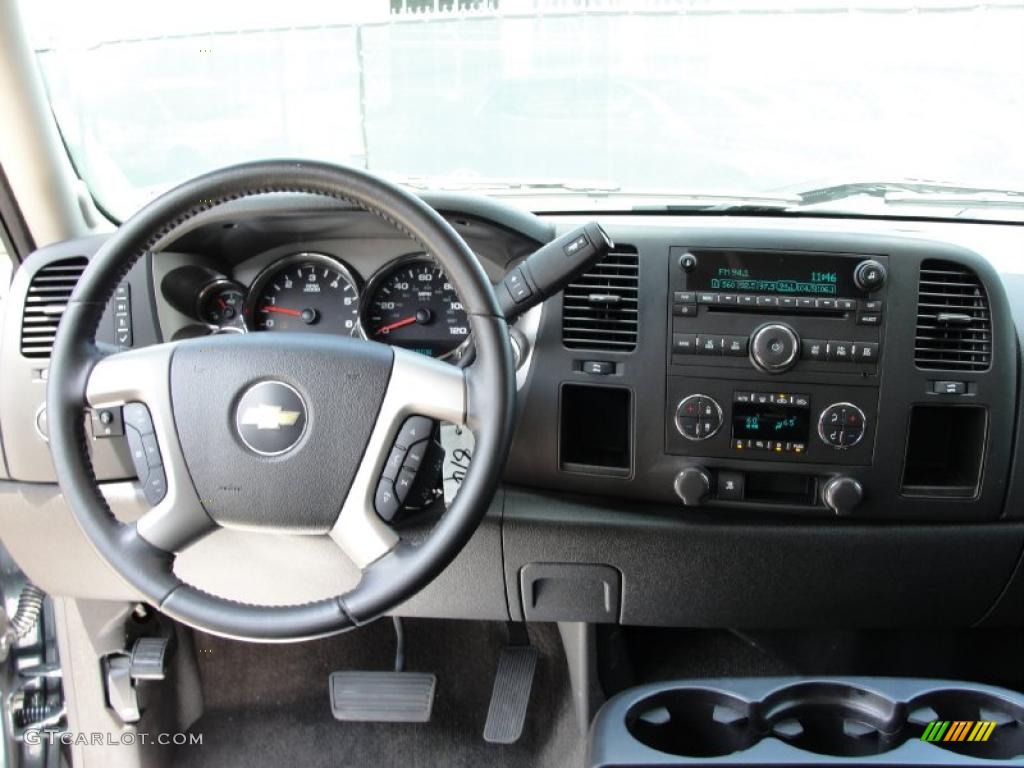 2009 Silverado 1500 LT Crew Cab - Blue Granite Metallic / Dark Titanium photo #38