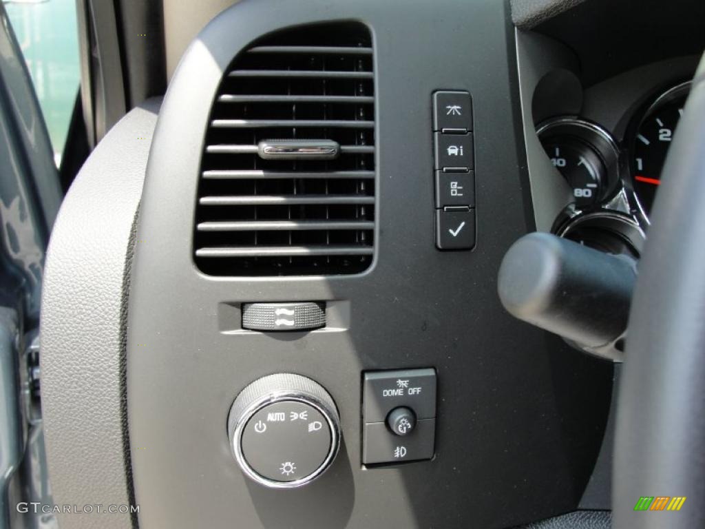 2009 Silverado 1500 LT Crew Cab - Blue Granite Metallic / Dark Titanium photo #45