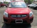 2010 Volcanic Red Kia Sportage LX V6 4x4  photo #12