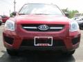 2010 Volcanic Red Kia Sportage LX V6 4x4  photo #13