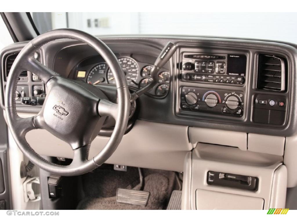 2001 Tahoe LT 4x4 - Summit White / Graphite/Medium Gray photo #8