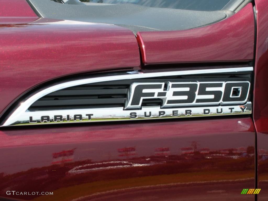 2011 Ford F350 Super Duty King Ranch Crew Cab 4x4 Marks and Logos Photo #34156603