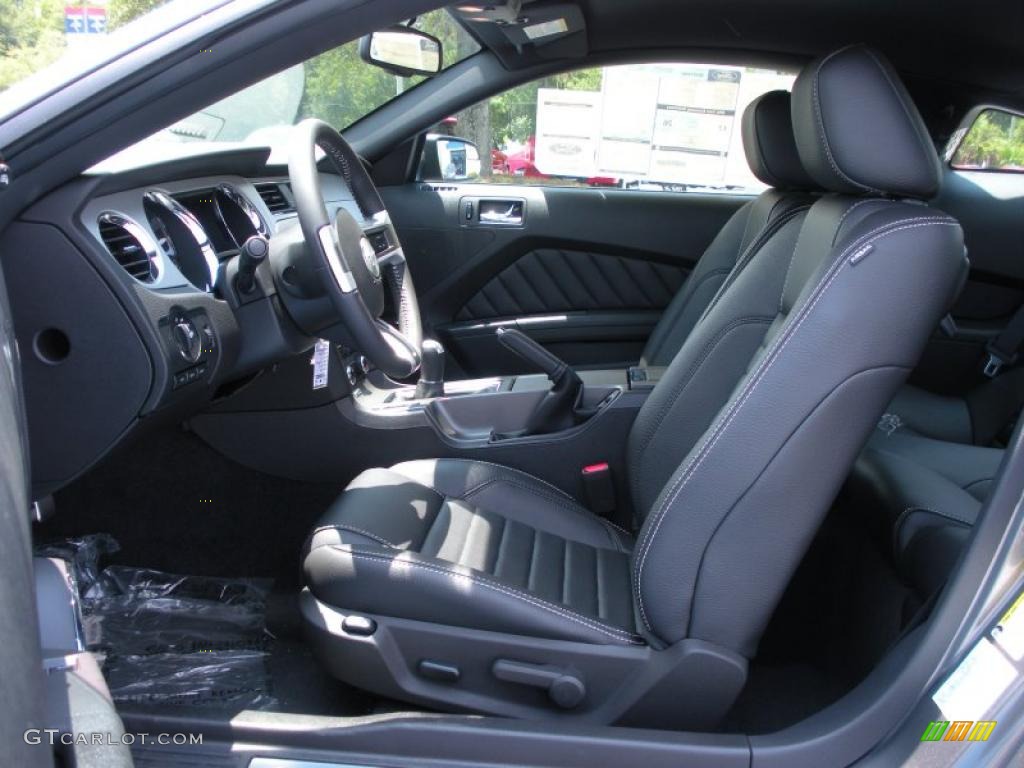 2011 Mustang GT Premium Coupe - Sterling Gray Metallic / Charcoal Black photo #5