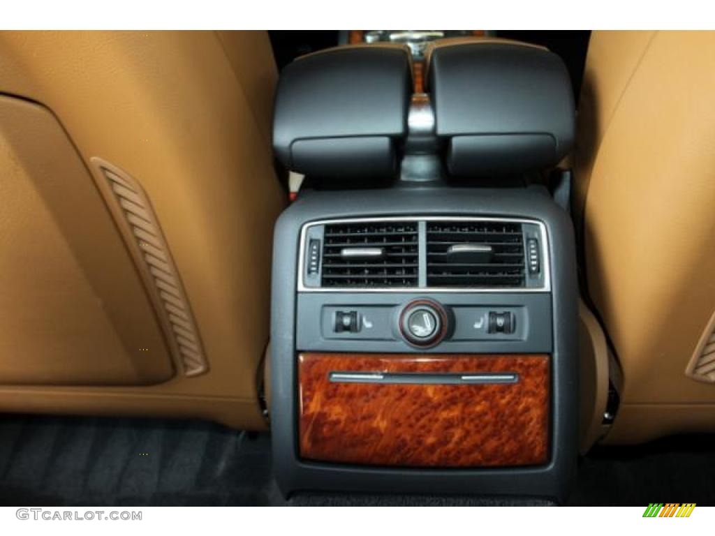 2005 A8 L 4.2 quattro - Brilliant Black / Black/Amaretto photo #28