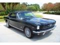 1965 Raven Black Ford Mustang Convertible  photo #24