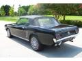 1965 Raven Black Ford Mustang Convertible  photo #28