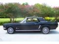 1965 Raven Black Ford Mustang Convertible  photo #29