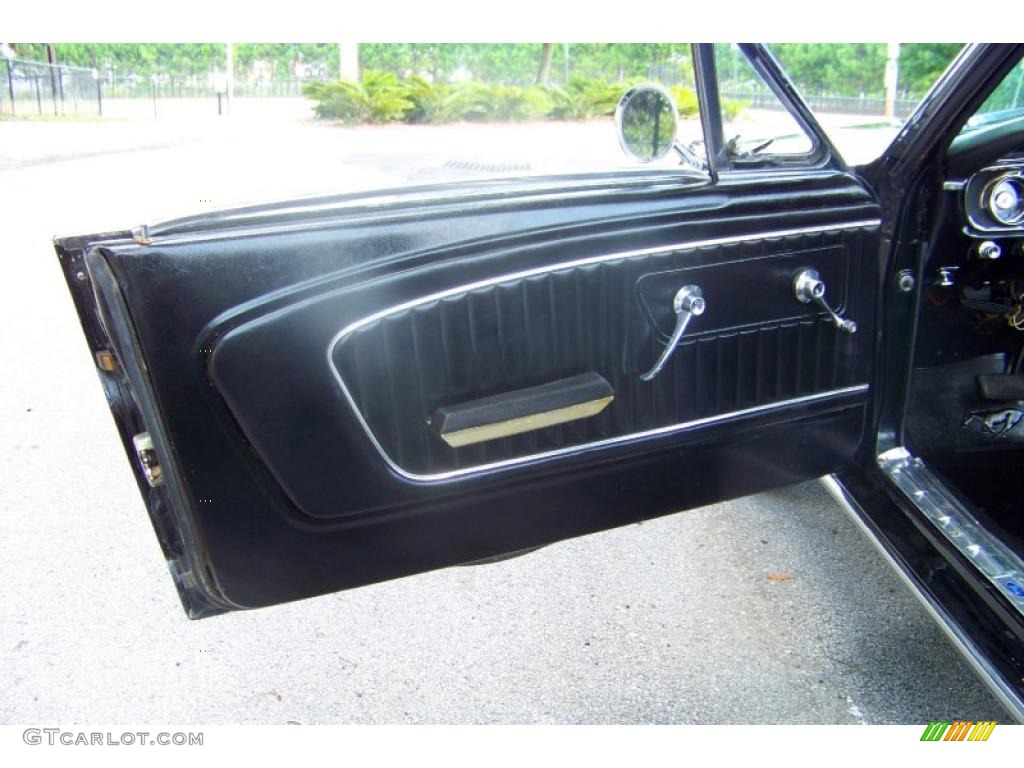 1965 Mustang Convertible - Raven Black / Black photo #30