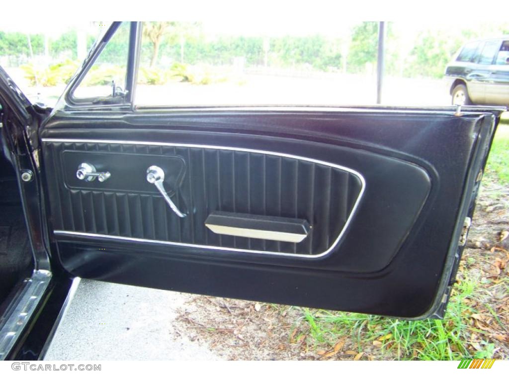 1965 Mustang Convertible - Raven Black / Black photo #40