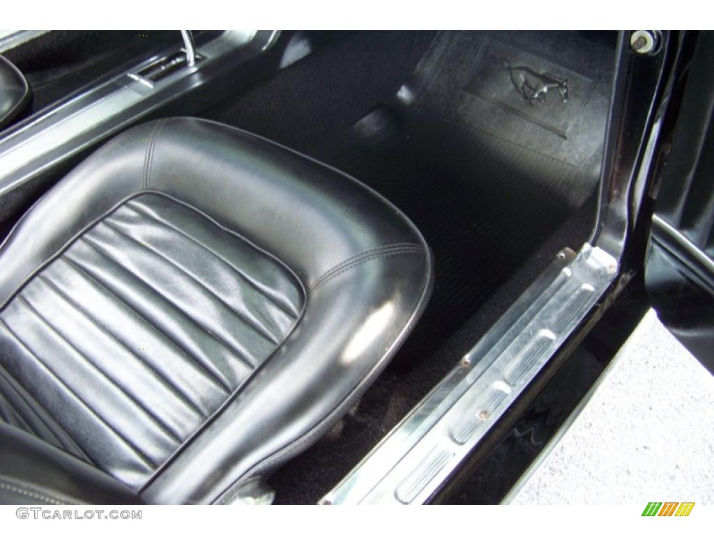 1965 Mustang Convertible - Raven Black / Black photo #41